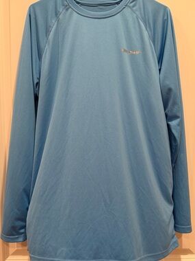 Baleaf Teal Blue Rash Guard